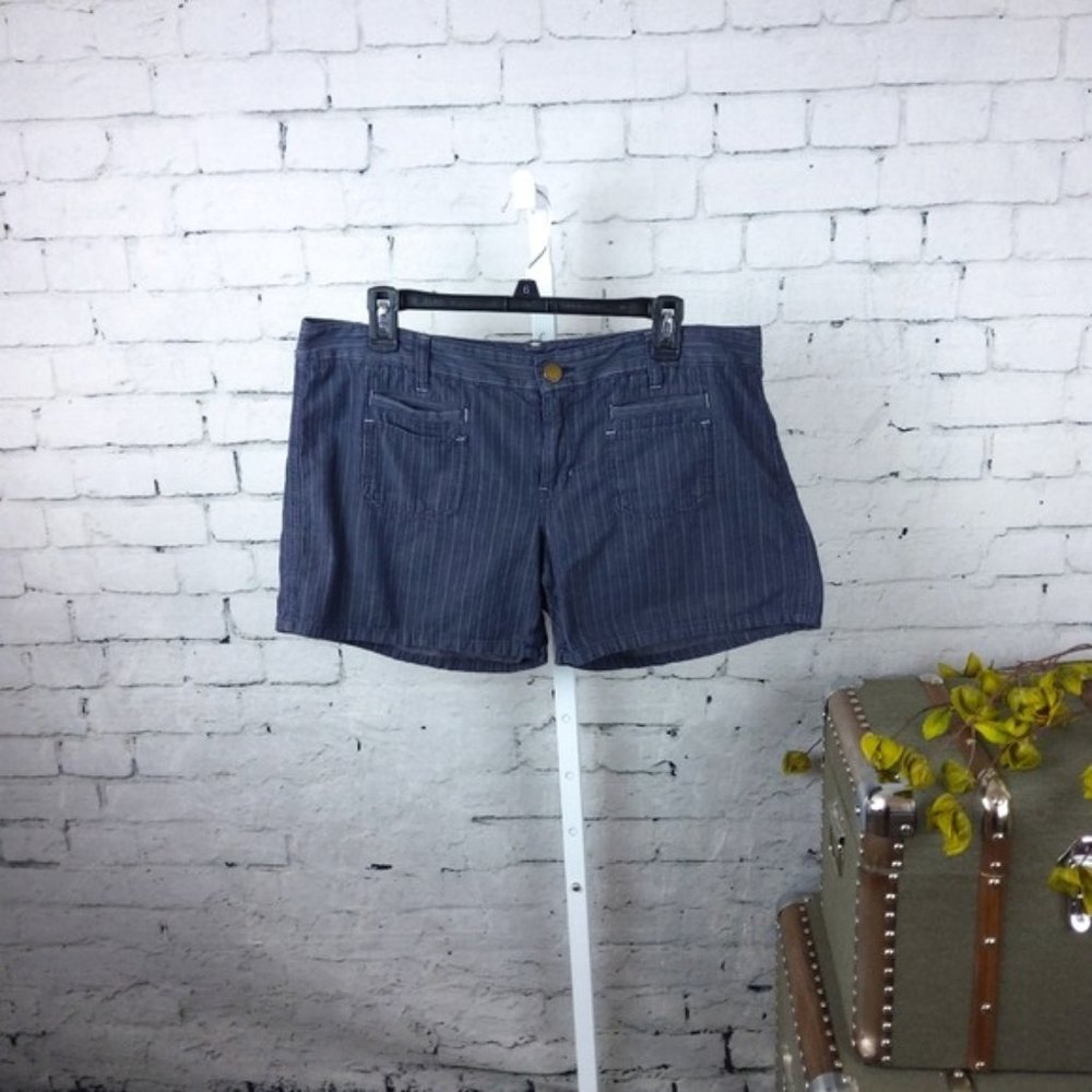 Limited Edition Gap striped chambray Shorts Sz 31